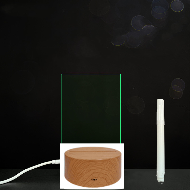 3D Acrylic Board Handwriting Message Board LED Light - Image 10