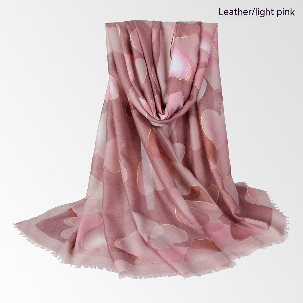 Title 7, Fashion Satin Temperament Wild Scarf