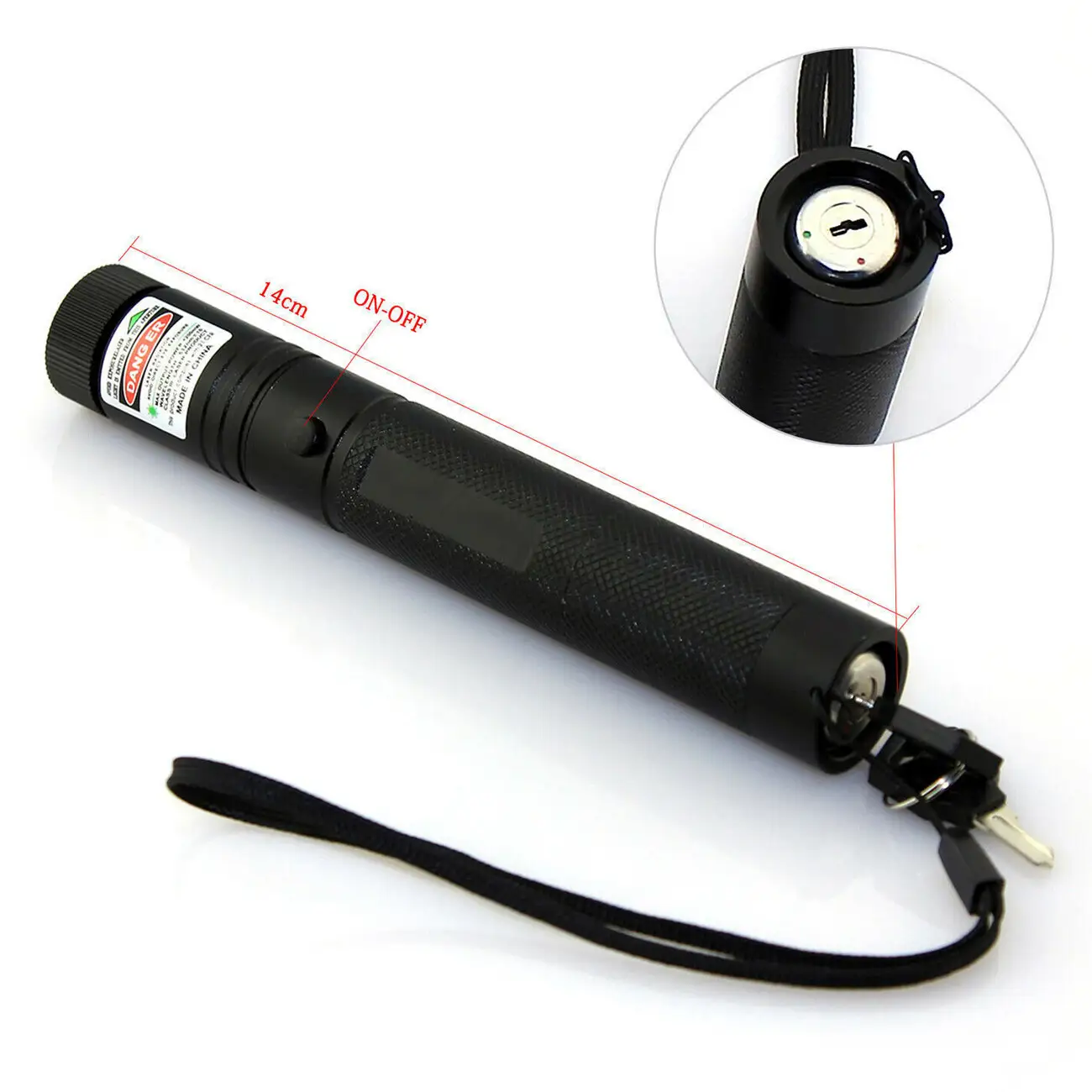 9900Mile Strong Green Laser Pointer Pen Light Visible Beam Lazer Torch 532nm USB Rechargeable Flashlight
