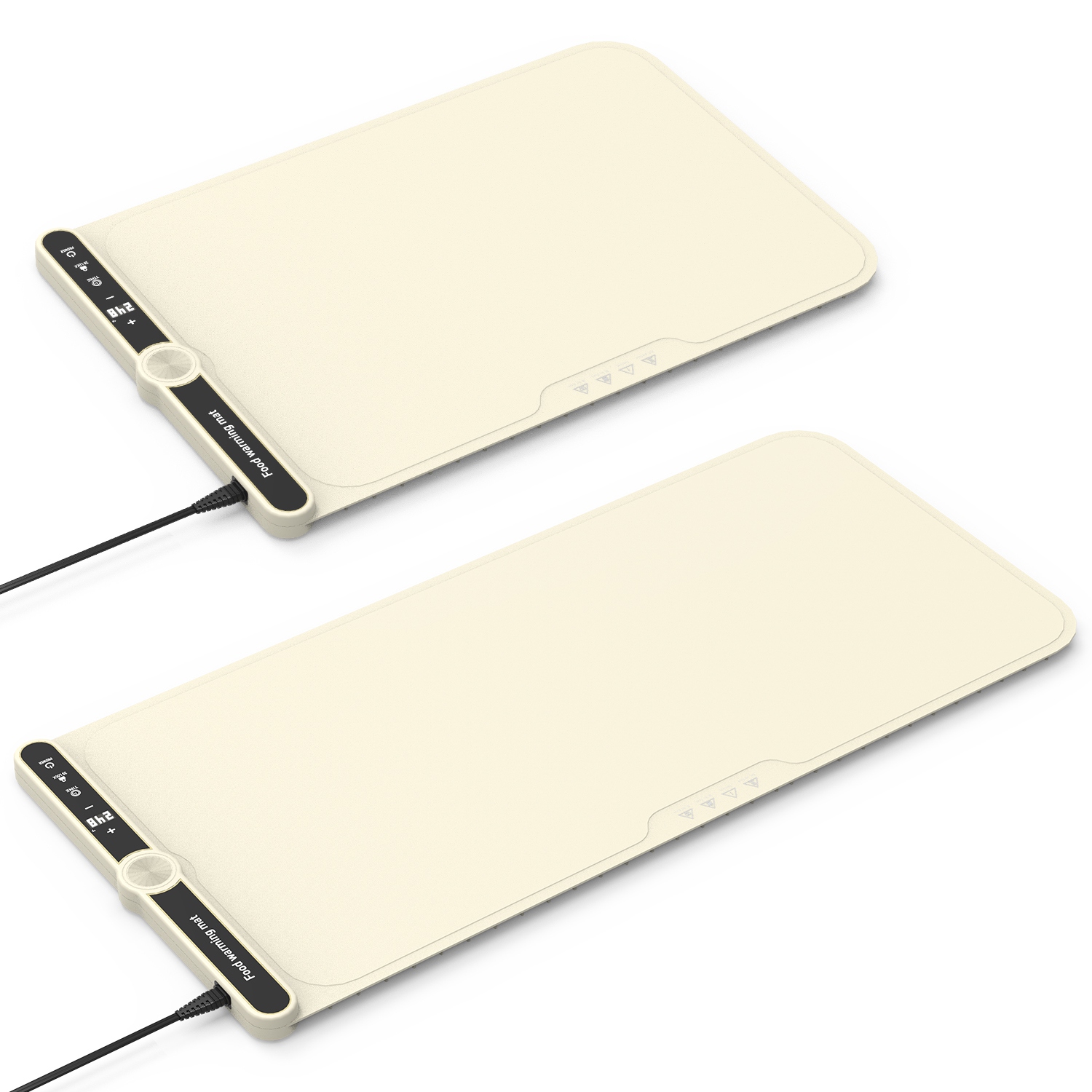 2 Size Optional Silicone Food Warming Mat With 9 Temperature Levels 6Hrs Timer Child Lock Auto Shut Off Roll-Up Electric Warming Tray For Party Buffet Gathering Daily Use 8S Fast And Even Heating - Image 1