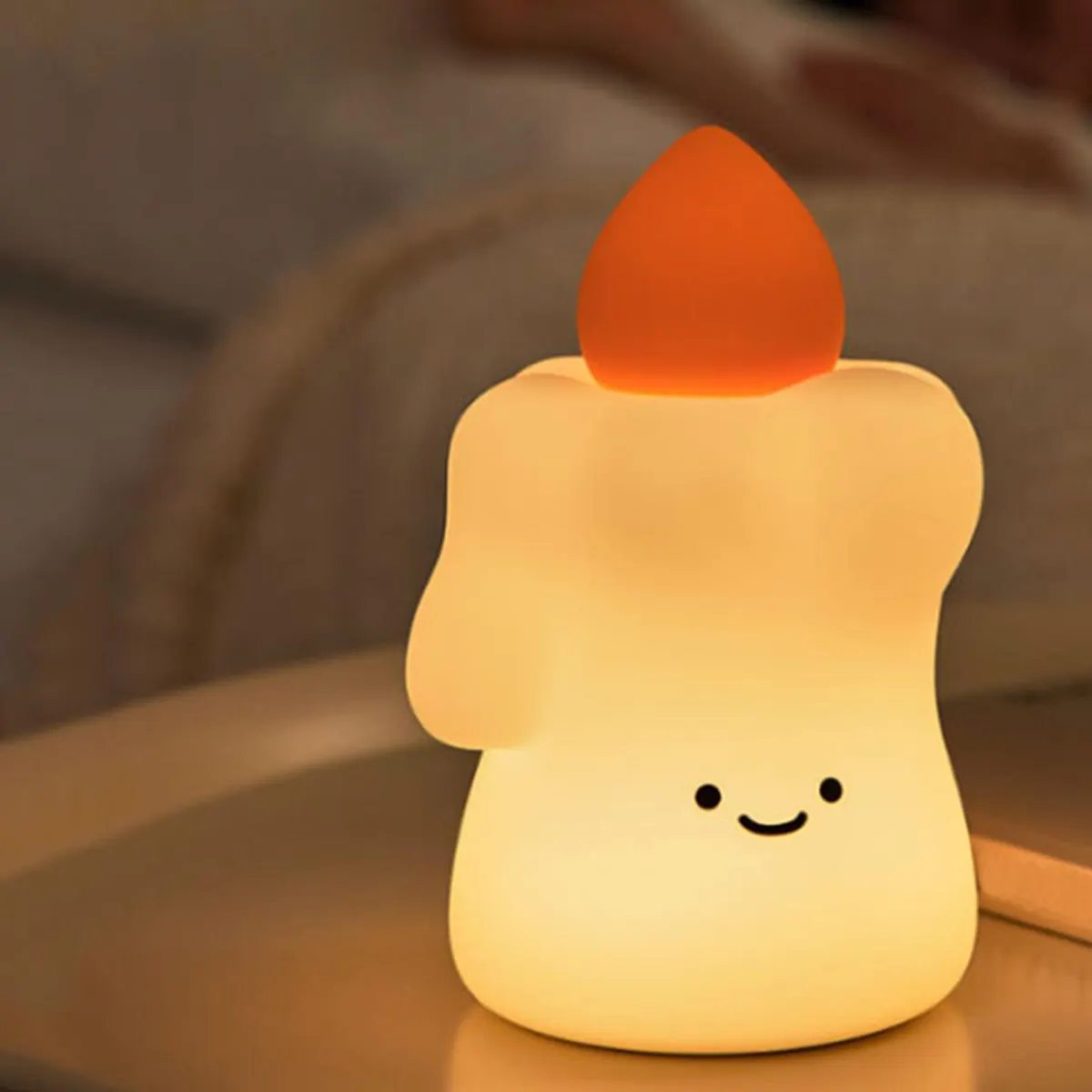 Night Light For Kids Silicone Nursery Lamp