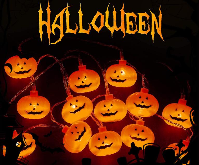 Halloween Decoration Pumpkin Lantern Led Lantern String