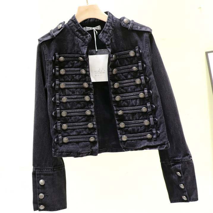 Women's Vintage Court Double-breasted Cardigan Jacket