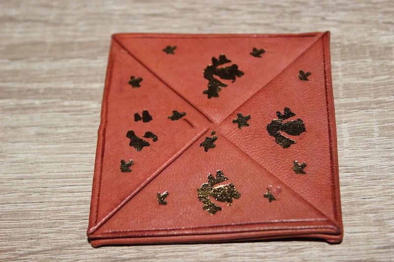 Sheepskin Folding Coin Purse, picture 10 of 12