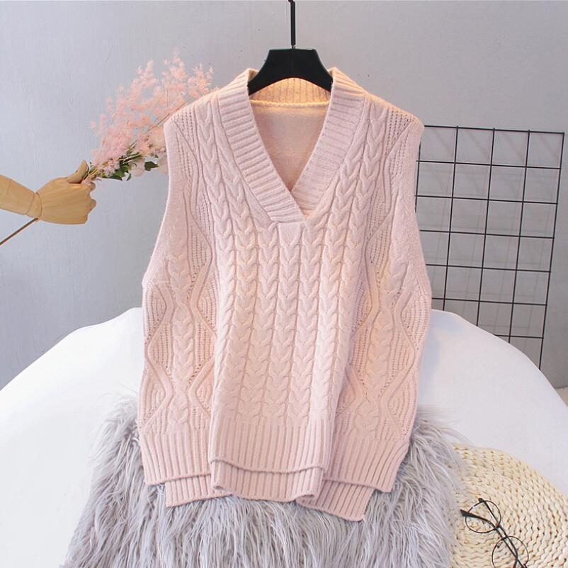 Title 4, Sweater Vest Womens Knitted Cover Spring And A...