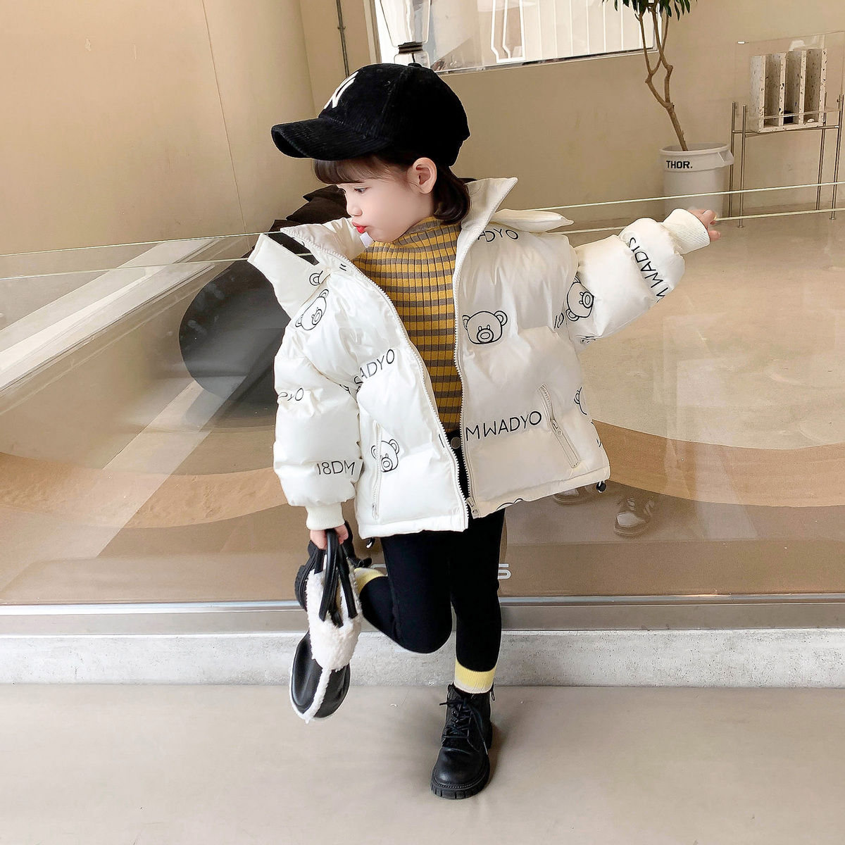 Children's Winter Disposable Padded Jacket — foto 6
