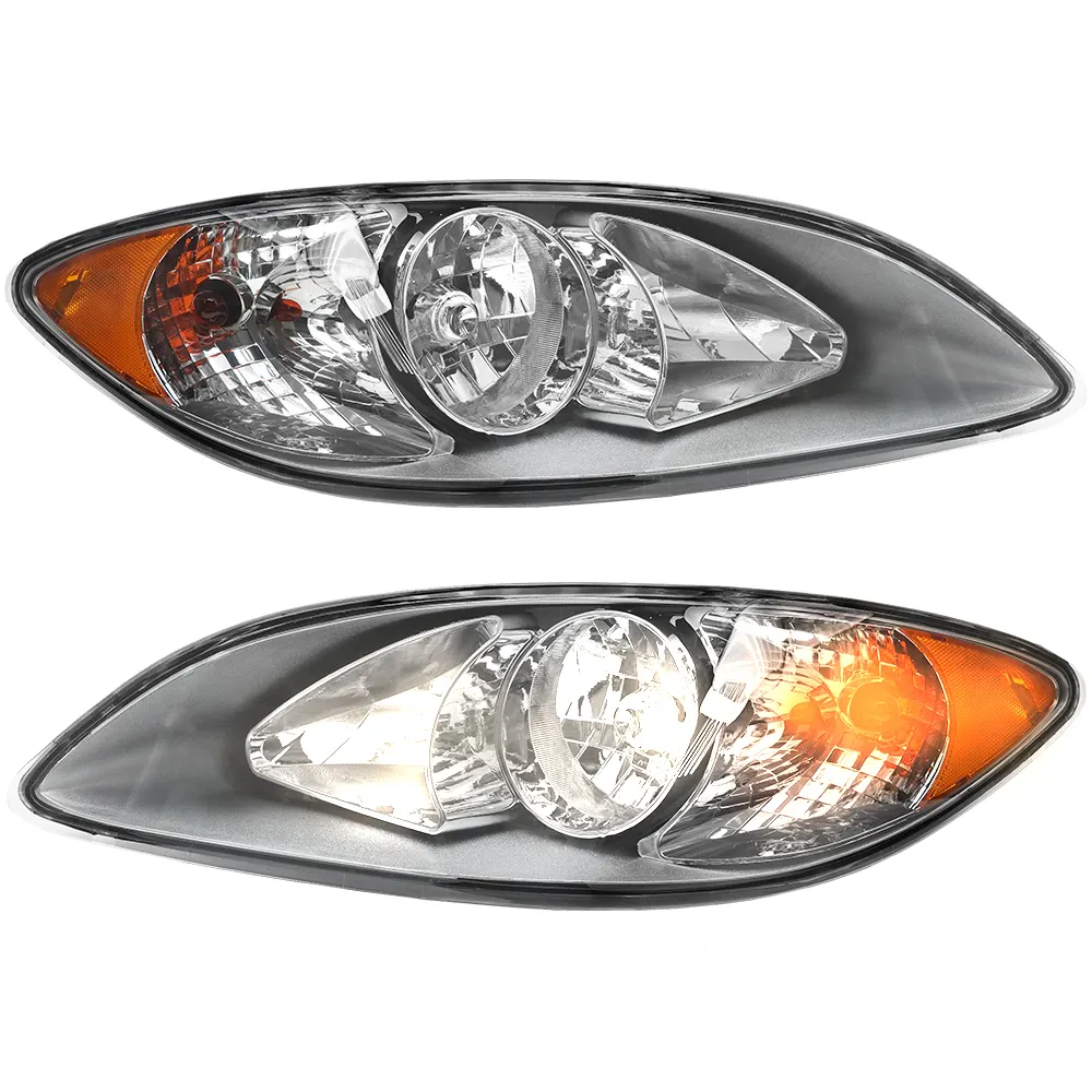 Chrome Headlights Assembly Compatible