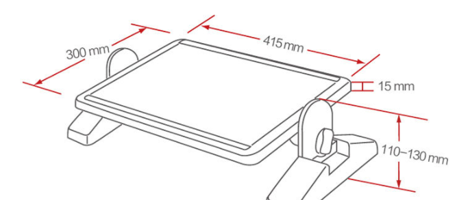 Factory Direct Approval Footrest FR-6033 Children's Pedals Office Pedals Massage Ottoman