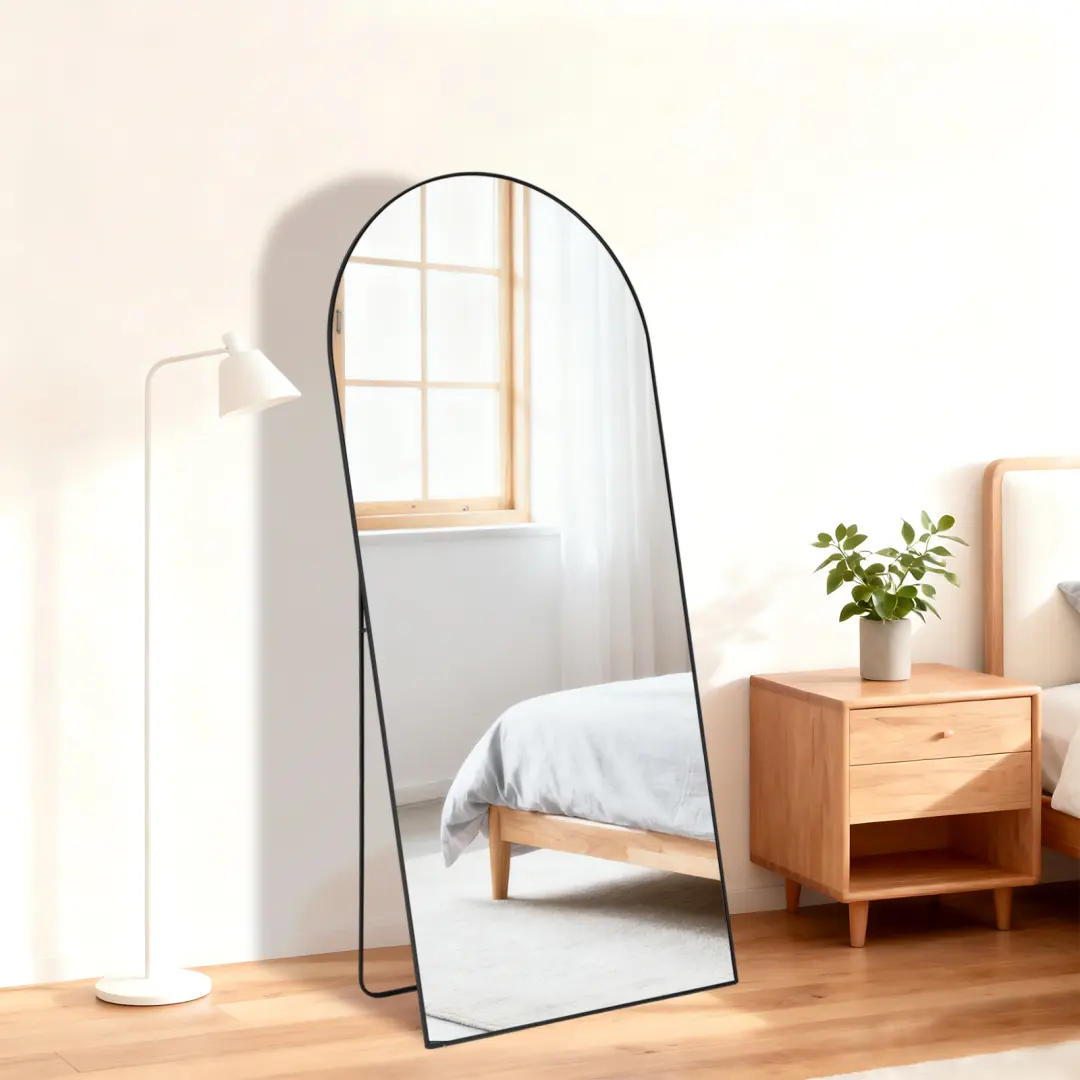 Rectangle Full Length Mirror, Body Standing Mirror