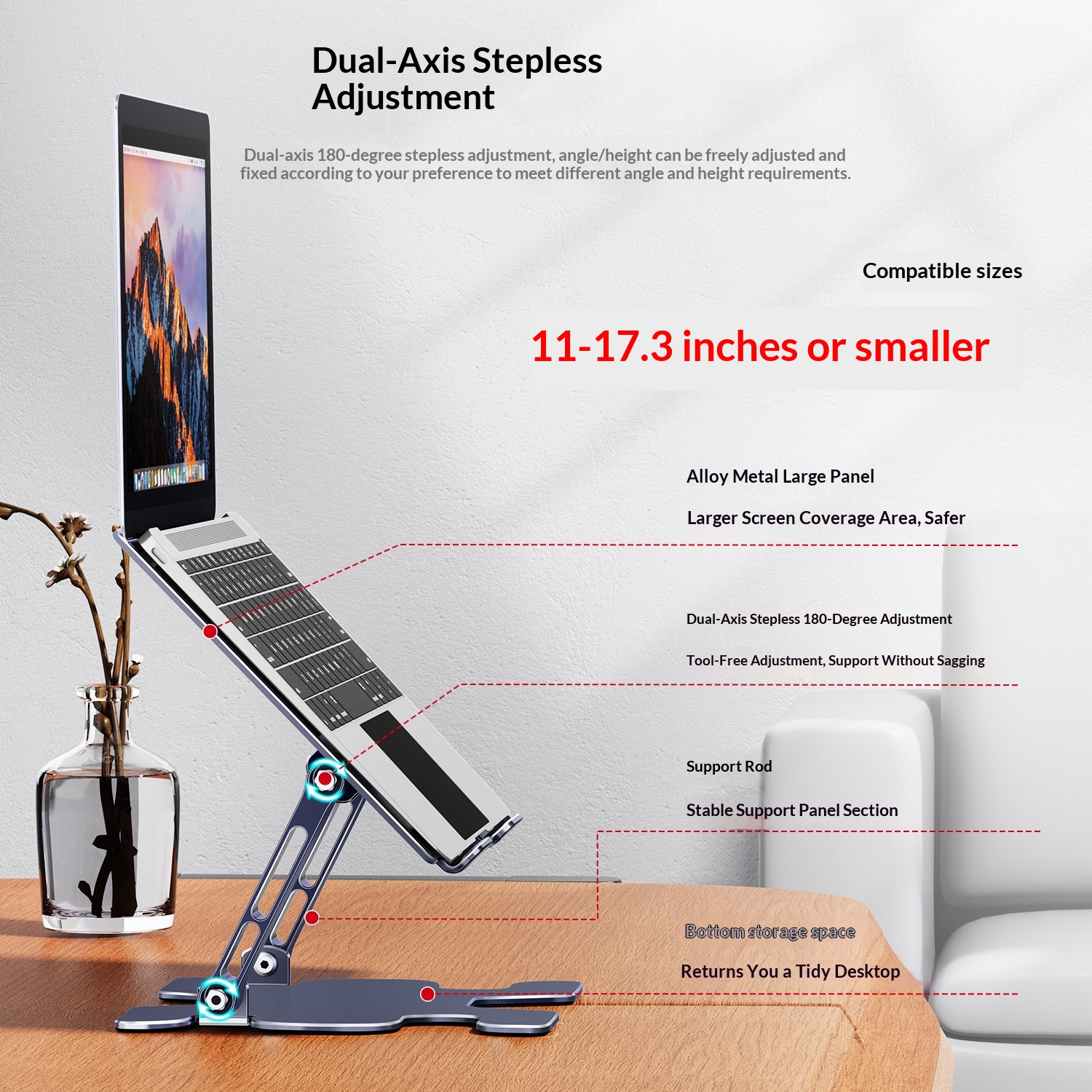 Only For Self Pickup Products - Notebook Stand With Adjustable Folding And Heat... 17