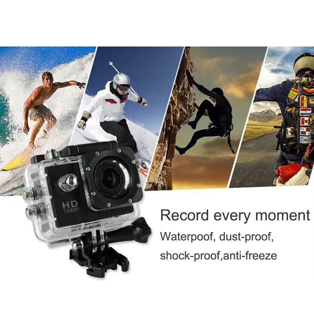 HD High-definition 1080P Action Sports Waterproof DV Camera – image 5