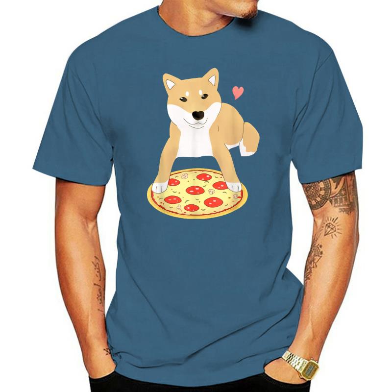 Title 5, Pizza Shiba Inu Dog Heart T-shirt voor honden- ...