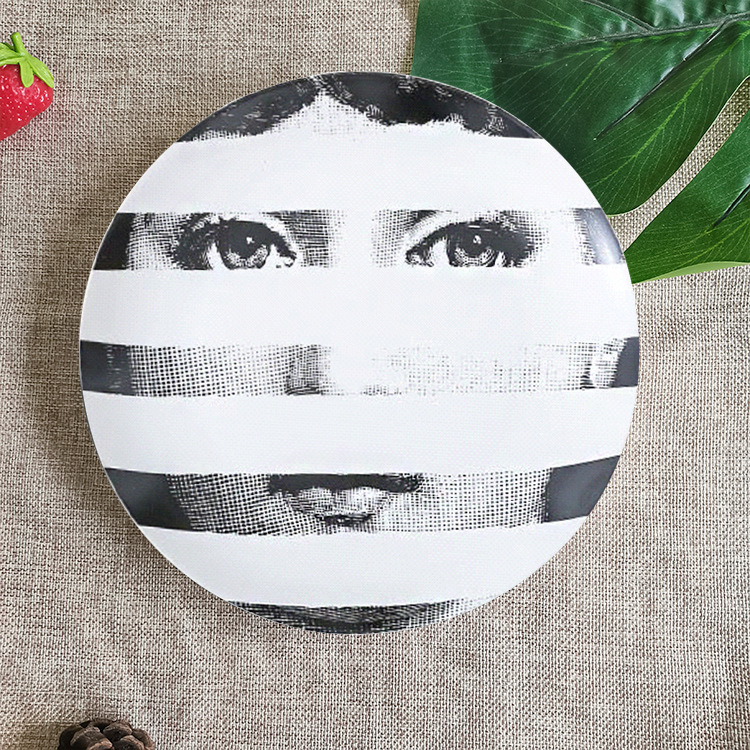 Title 33, Background Wall Ceramic Hanging Plate Wall Deco...