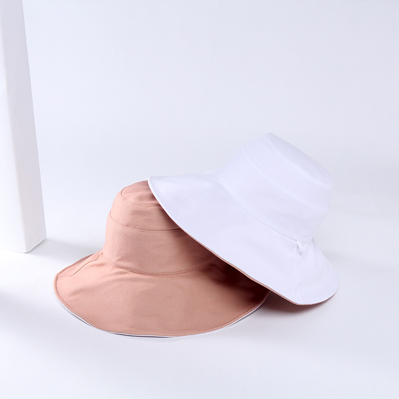 Title 8, Female double-sided sun hat fisherman hat