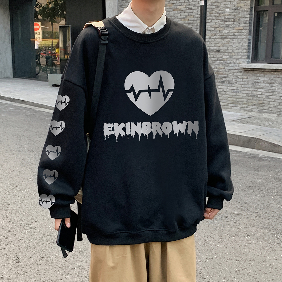 Fashionable Men's Casual Sports Pullover Sweater