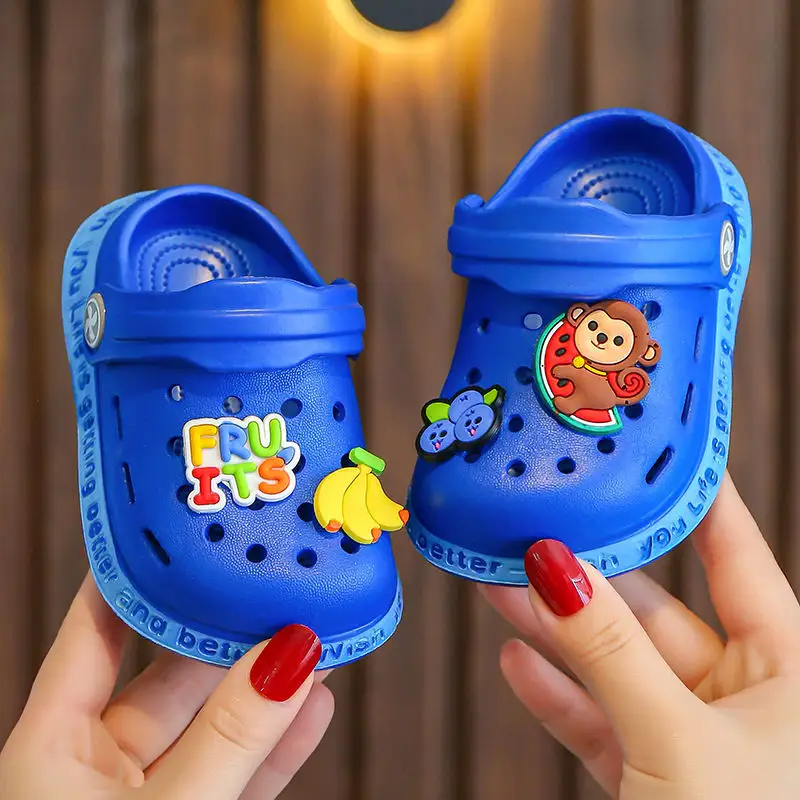 Boy Hole Shoes Baotou Baby Girls Sandals and Slippers
