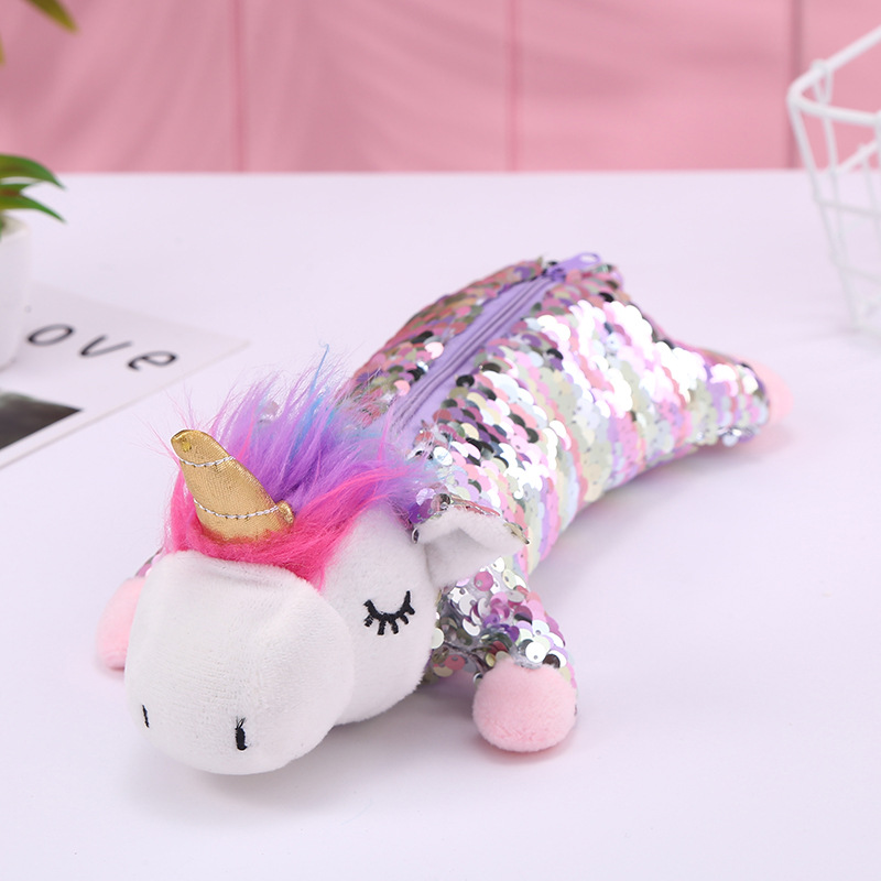 Title 4, Bolsa de almacenamiento de unicornio con lentej...