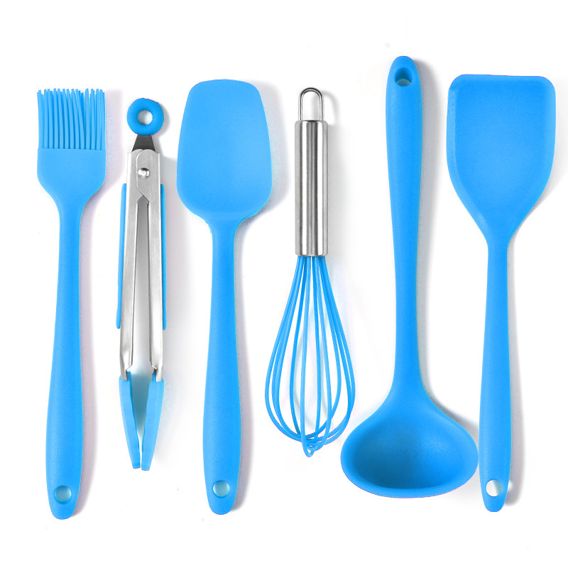 Title 7, Six-Piece Silicone Mini Cooking And Baking Uten...