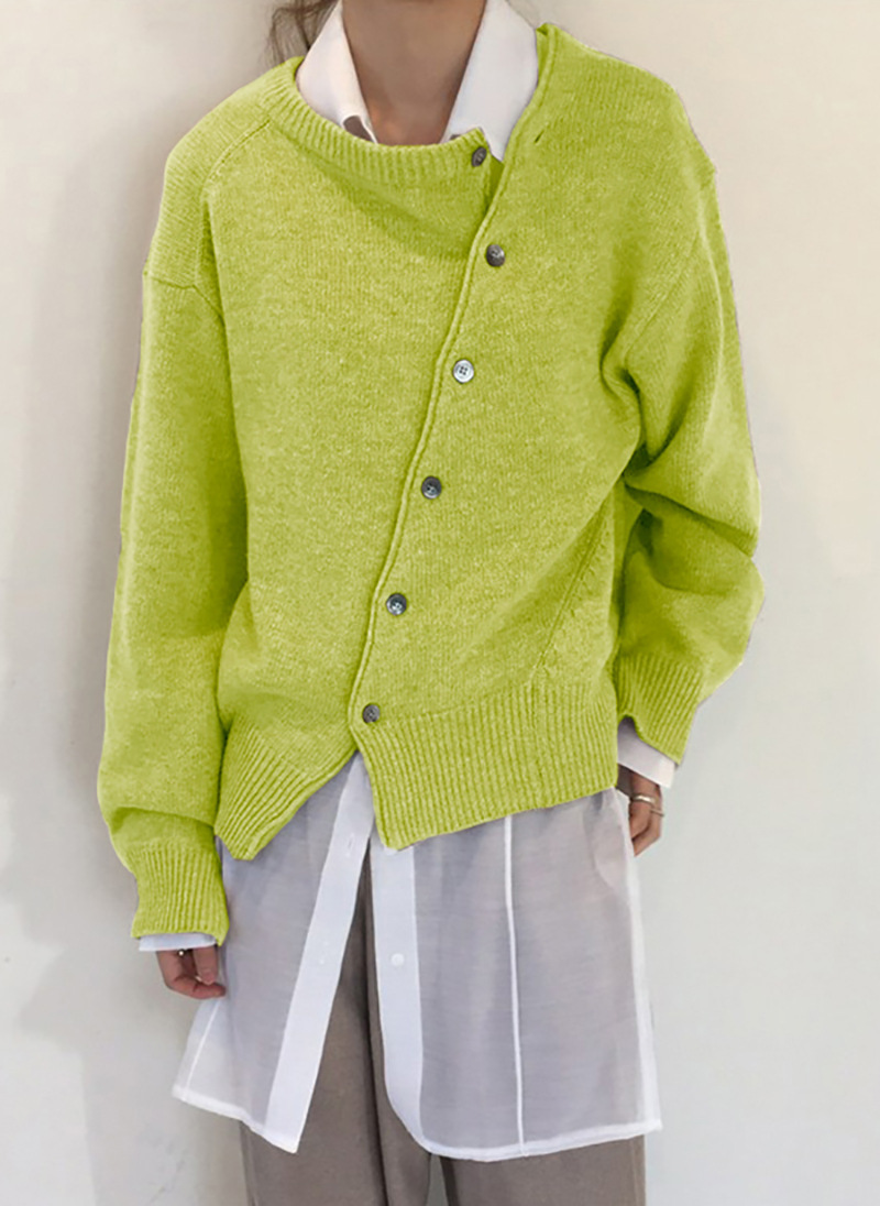 Title 4, Modischer, unregelmäßiger Pullover-Cardigan mit...