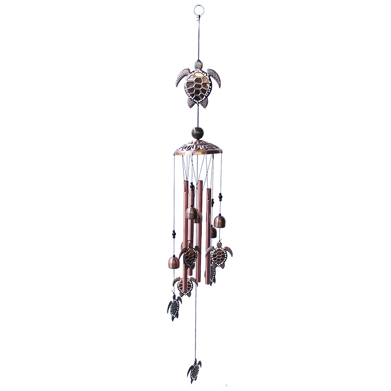 Title 1, Retro Metal Turtle Iron Wind Chimes