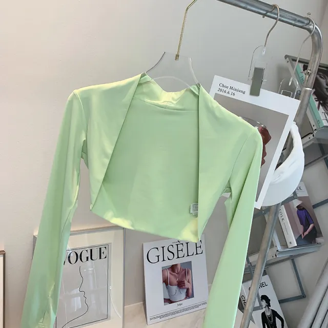 Ice Silk Cool Feeling Shawl Tight Sunscreen Green - Shop at LoveMi