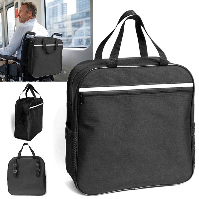 MOBILITY SCOOTER WHEELCHAIR SHOPPING BAG UNIVERSAL LARGE ARMREST STORAGE CARRY.. — image 5