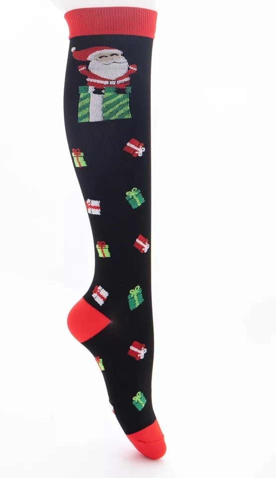 Title 4, Christmas halloween new compression socks quick...