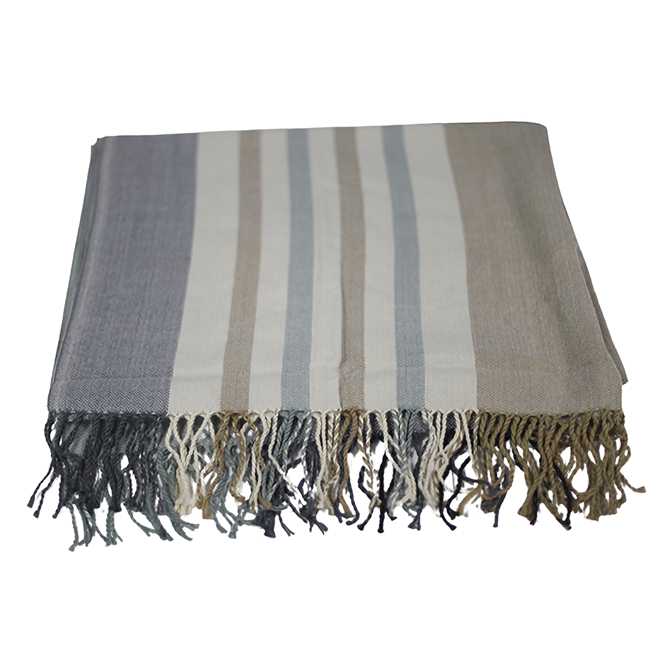 20 Wool Scarf Shawl Winter Warm Neck Scarf Shawl Fashion Stripe Women Gift AU