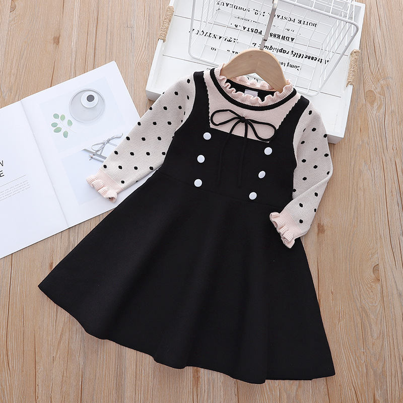 Thick Outer Wear Cute Princess Knitted Skirt