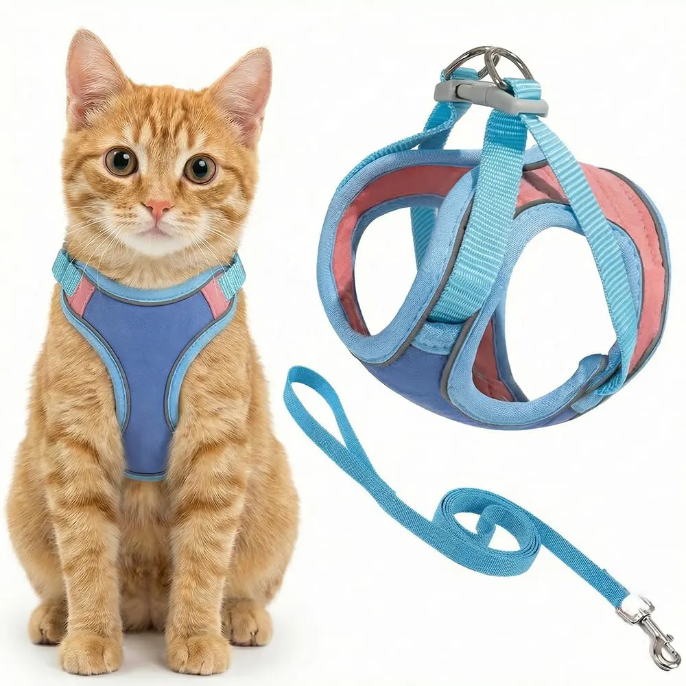 Cat Harness And Leash, Escape-Proof Set, Adjustable