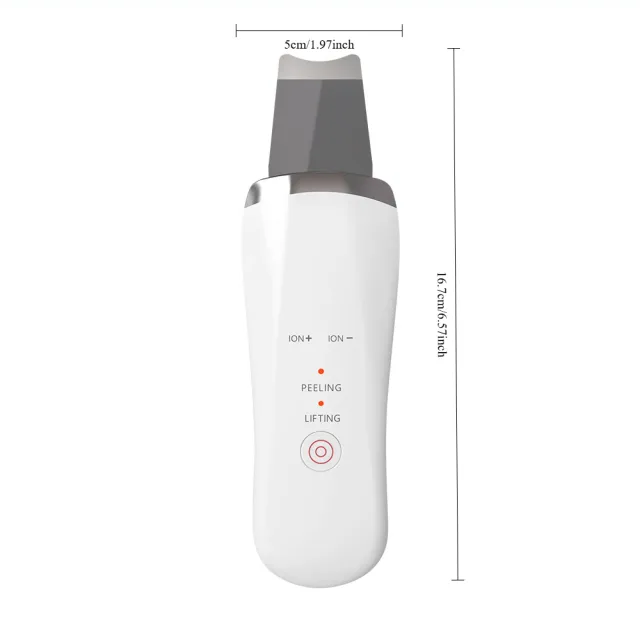 Electric Ultrasonic Skin Scrubber Face Spatula Home Ultrasonic Skin Scrubber Facial Cleaner Handheld Mini Derma Galvanica Tightening Face Scrubber ... Wihie - Shop at LoveMi