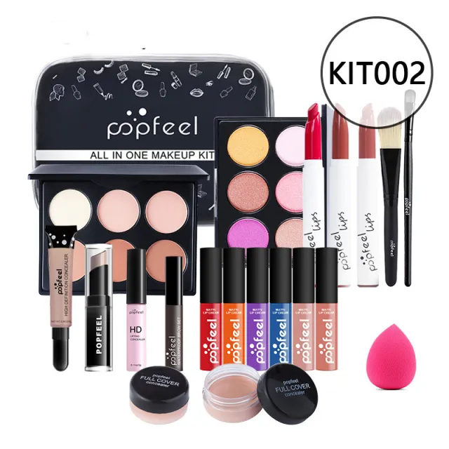 Makeup Cosmetics Set Beginner Combination Concealer Eyeliner Eyebrow Pencil Kit02 - Shop at LoveMi