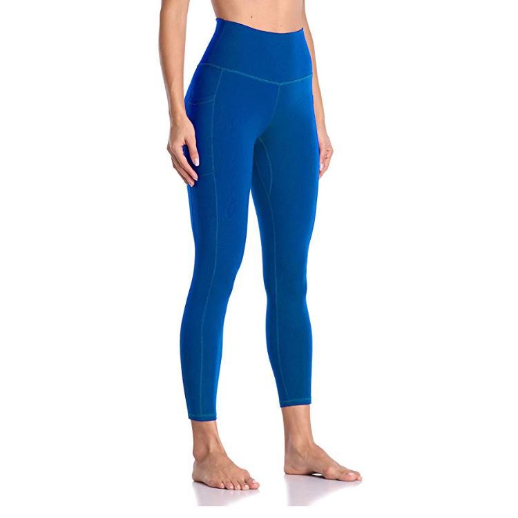 Title 7, Pantalon de yoga pêche taille haute pour contrô...