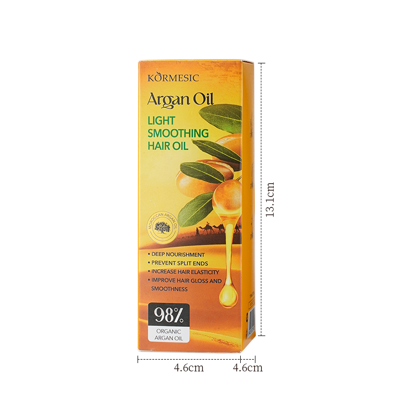 KORMESIC Moroccan Argan Oil Lightweight Smooth Hair Oil 110ml — foto 12