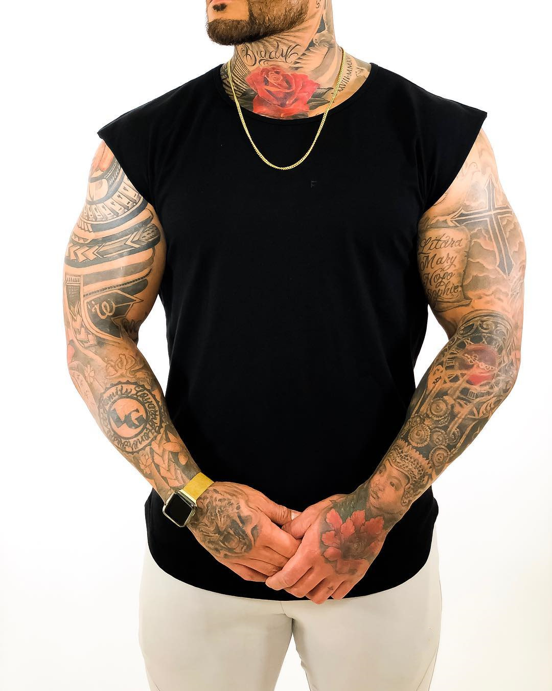 European And American Style Training Slim Sports Leisure Light Version Vest