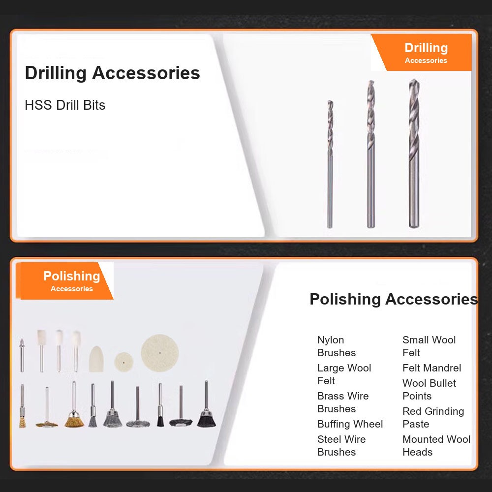 418pcs Rotary Tool Accessories Kit Set Perfect For Cutting UK — image 6