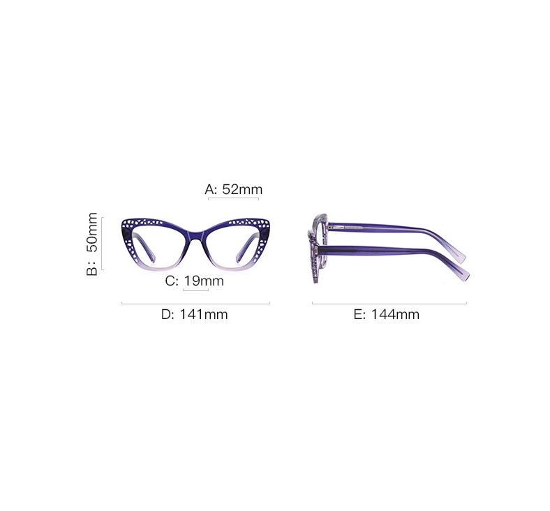 Title 1, Three-dimensional Gradient Anti-blue Light Glasses