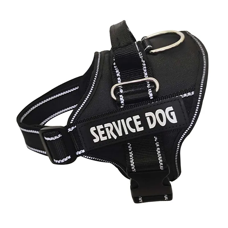 Personalization Of Pet Chest Strap Products - Black