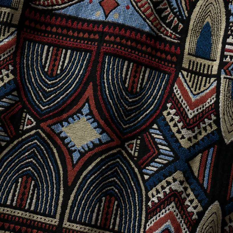 Men's Autumn And Winter Retro Ethnic Style Long Sleeve Shirt