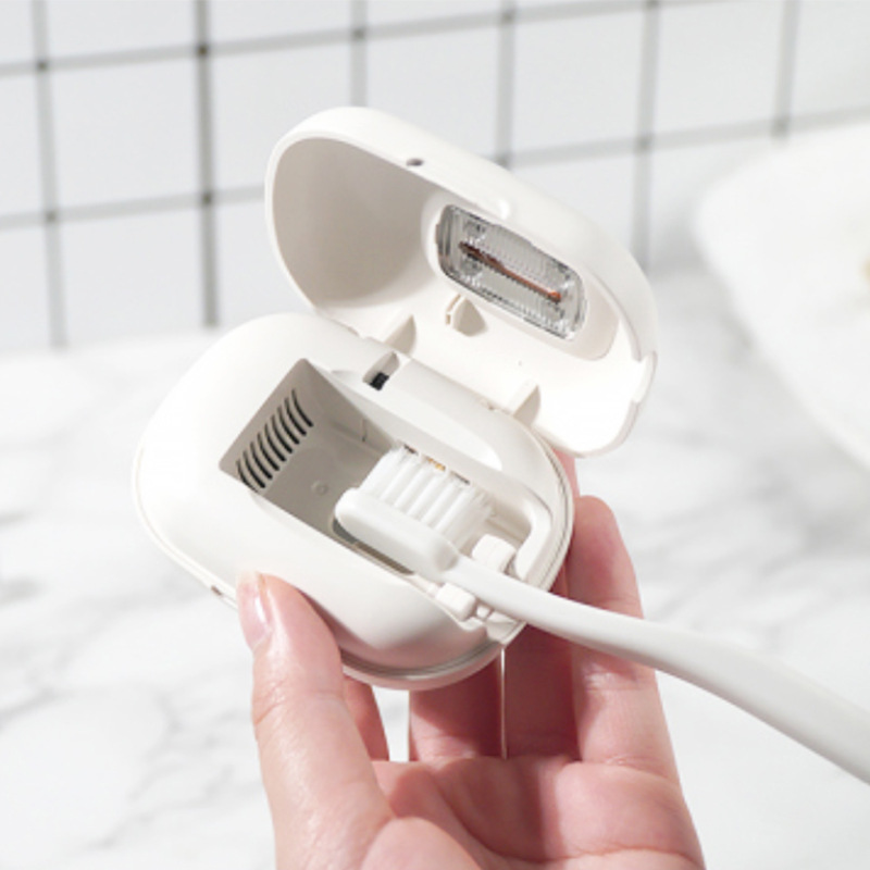 Drying Heating UVC Ultraviolet Toothbrush Disinfection Box