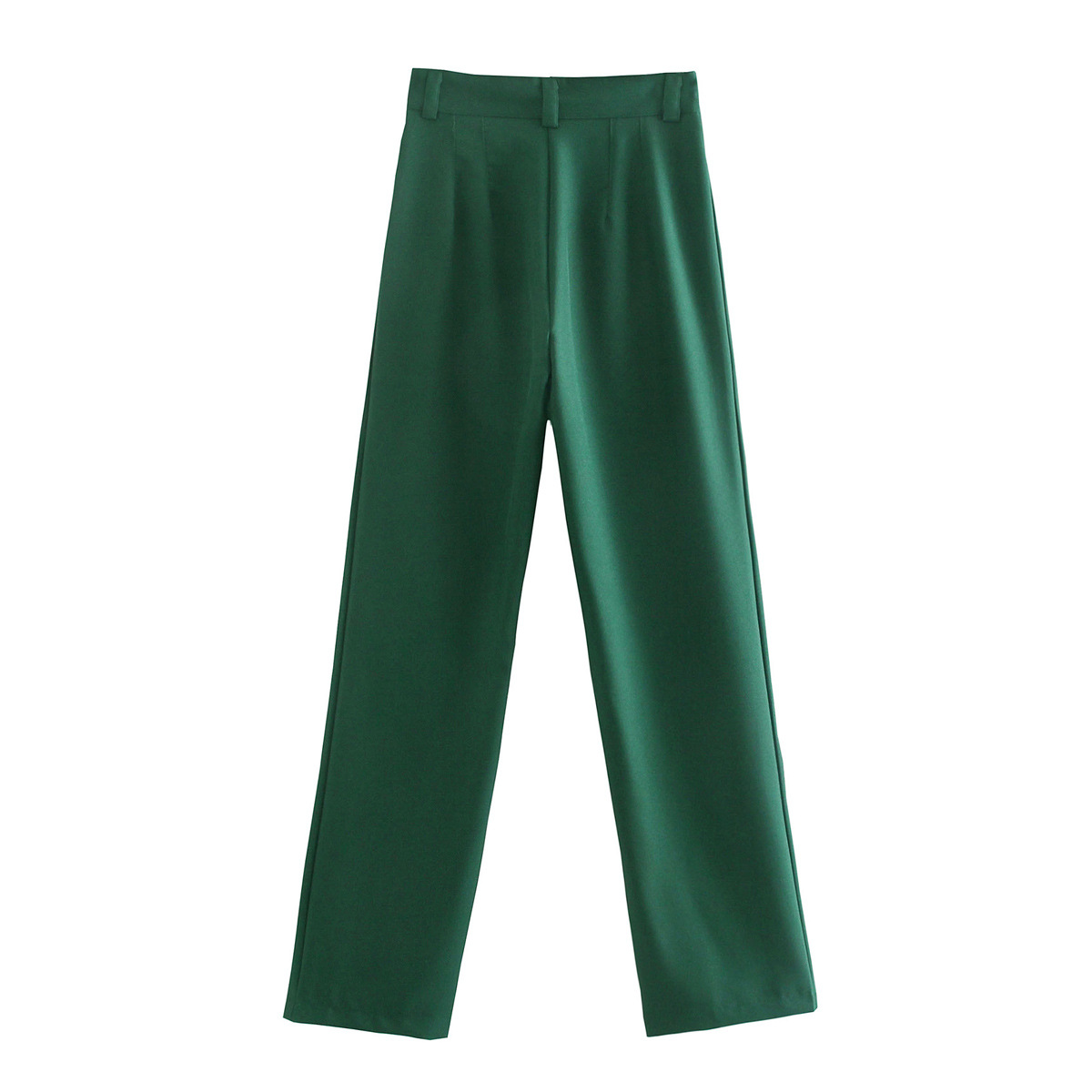 Title 6, Pantalon dété femme vert style rétro nouveau C...