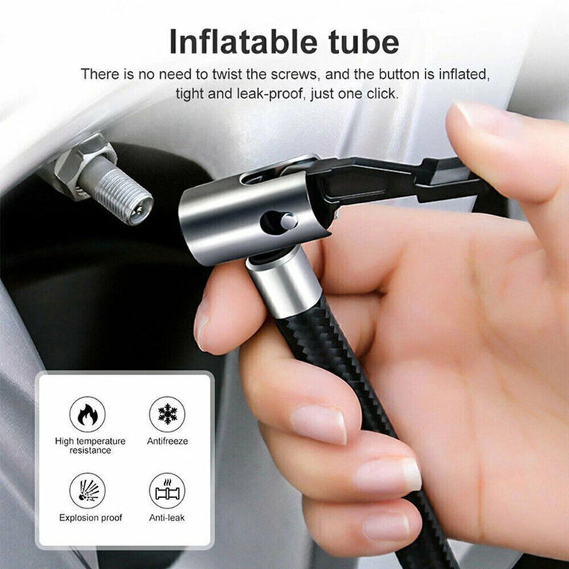 Electric Corded Car Tyre Inflator Pump Portable Air Compressor 12V 150PSI — image 3