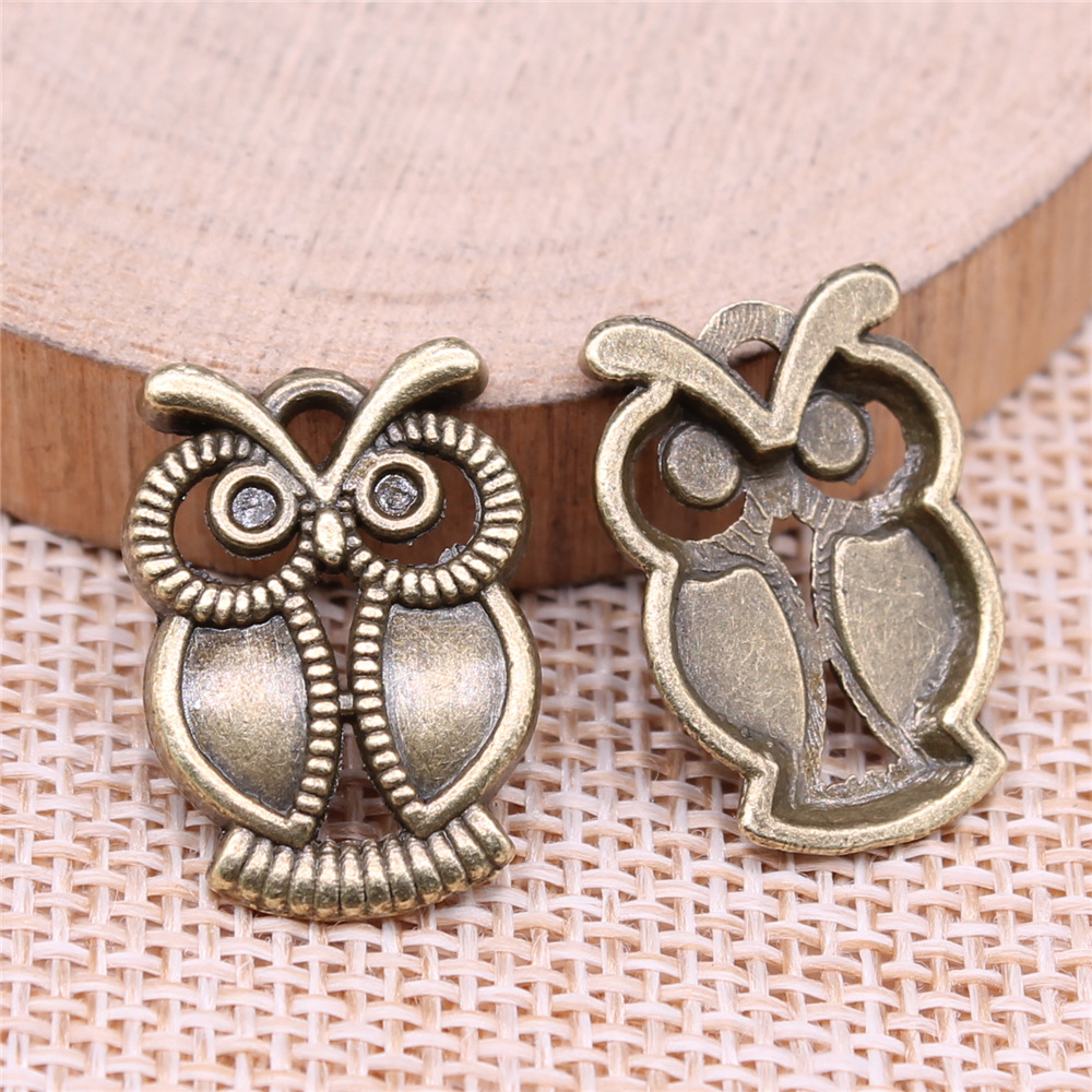 Multicolor Handmade DIY Ornament Owl Pendant