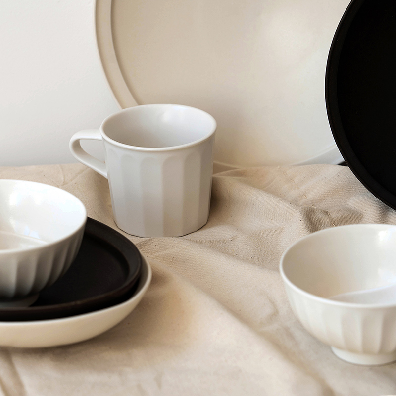 Mumo Mug Yabai Dehua Porcelain Coffee Cup And Water Cup Literary And Artistic Concise Modern Concise