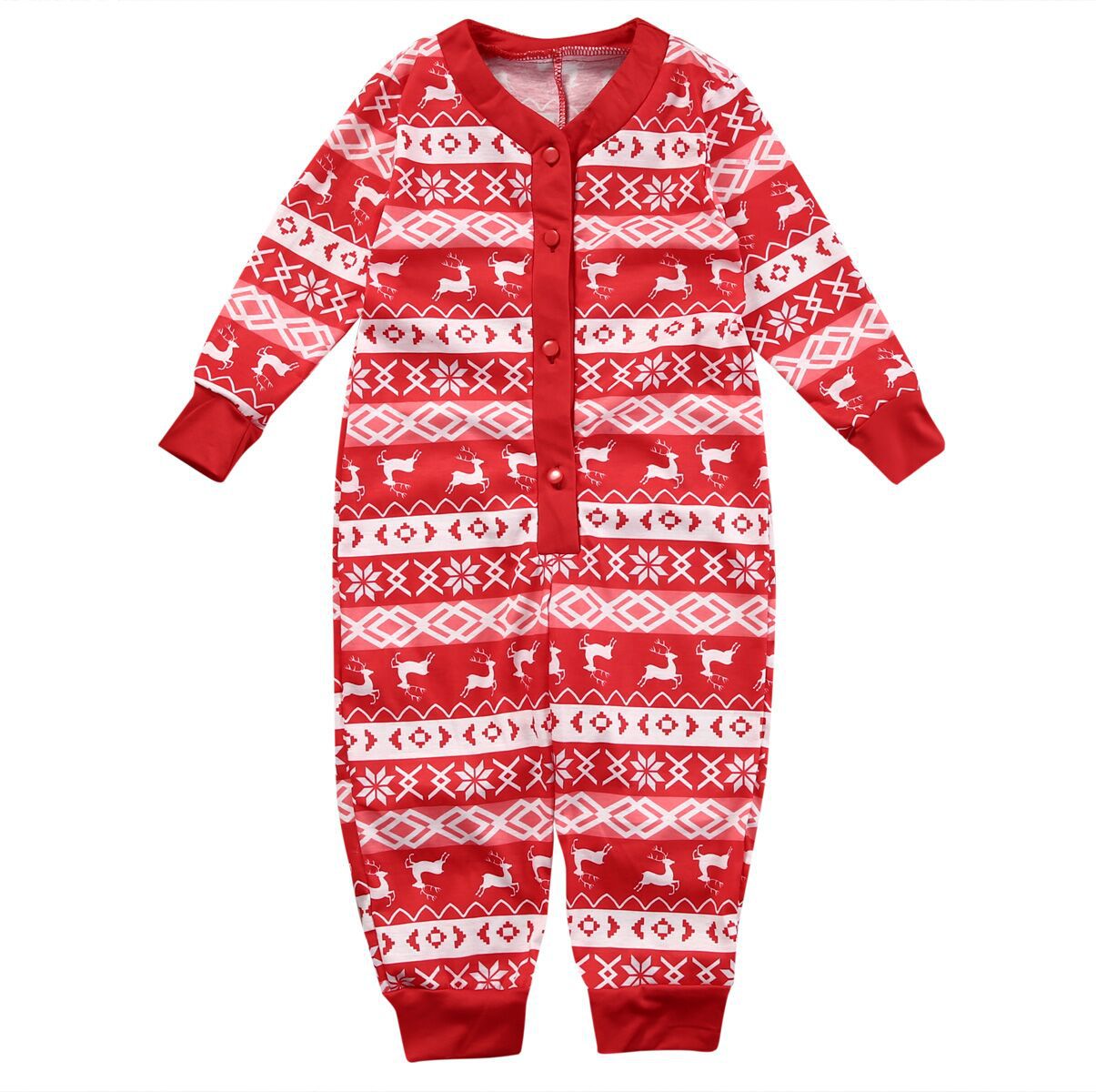Christmas Parent-child Printed Loungewear Pajamas Set — foto 5