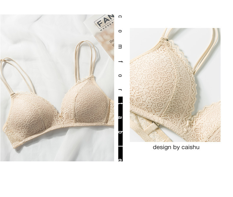 Title 13, Cutout Lightweight Unwired Push Up Bra