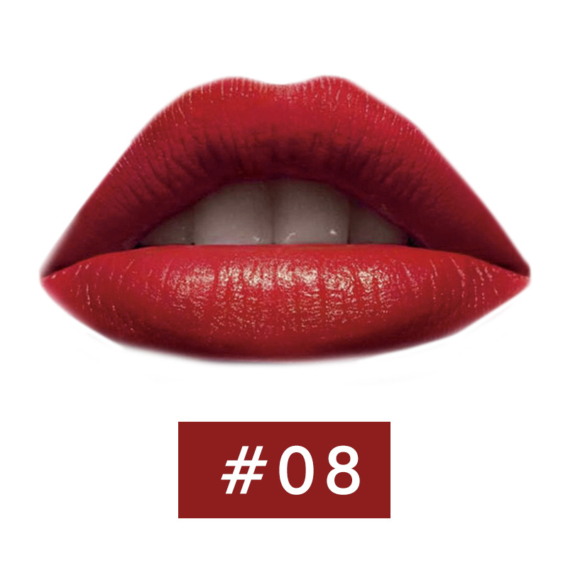 Beauty Creative Styling Lipstick New Mushroom Head Matte Lipstick Retro Wine Red - Shop at LoveMi
