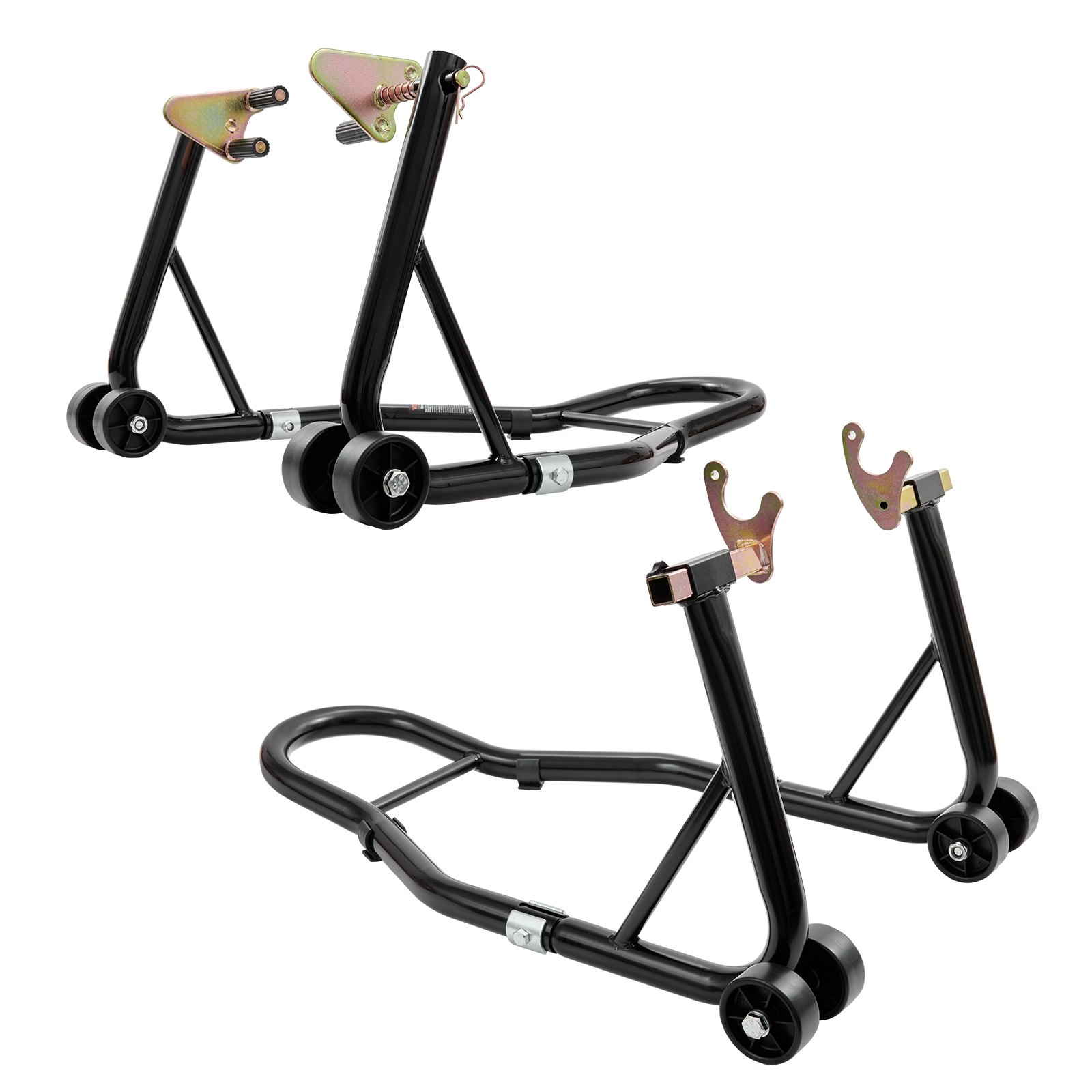 VEVOR Motorcycle Stand Lift, 850lbs Front Rear Combo Stand Lift Stand, Front And Rear Wheel Fork Stand… image 6