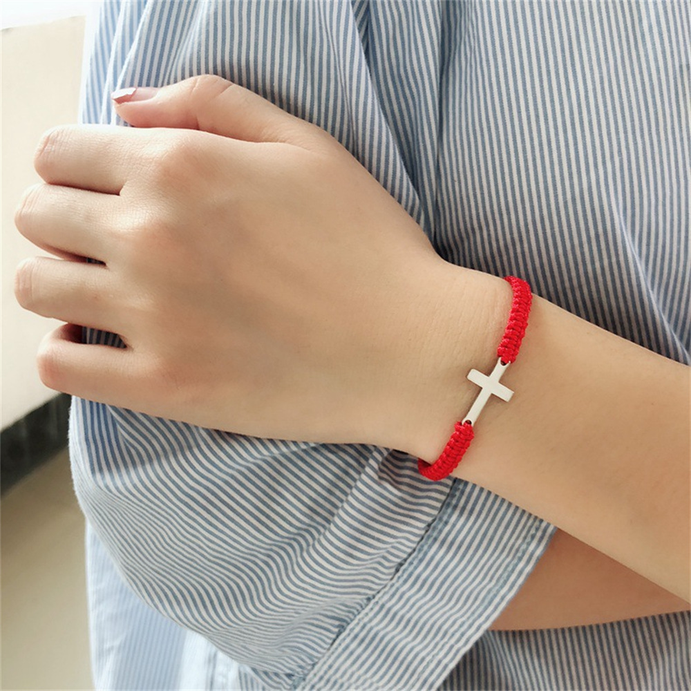 Fashion Cross Woven Hand Strap - Image 12