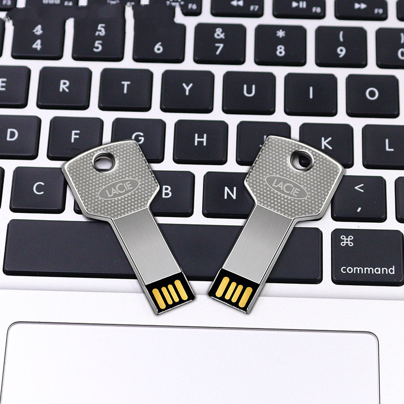 Ultra-thin Waterproof Conjoined Metal Key USB Drive — foto 5